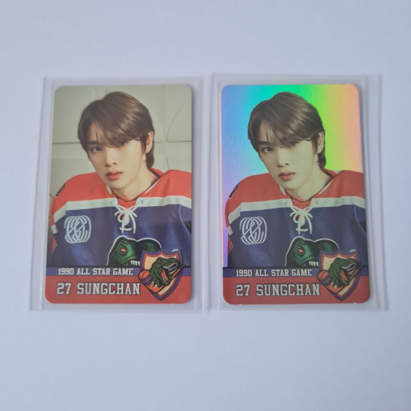 [ready] sungchan trading card 90's love tc nct u dream 127 wayv holo photocard holo tc nct holo 90s 
