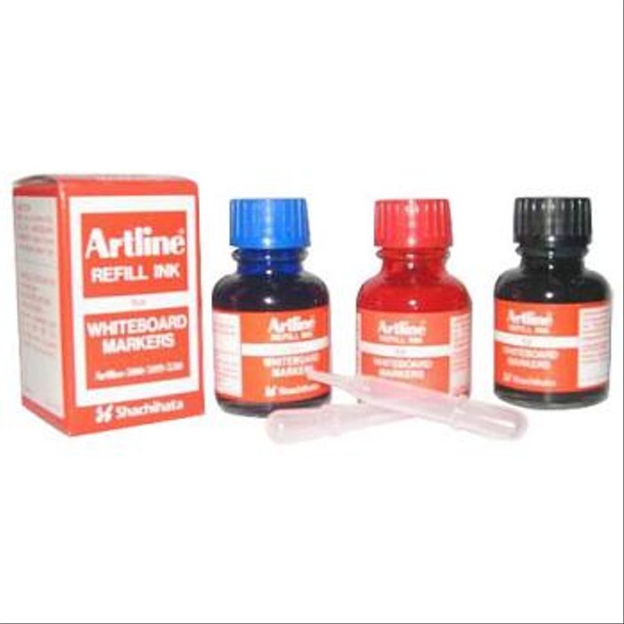 

Update Refil Ink / Isi Tinta Spidol White Board Artline Type Esk-50S Diskon