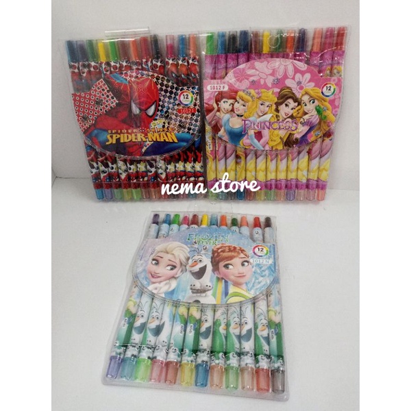 

CRAYON PUTAR 12 WARNA PANJANG/KRAYON PUTAR 12 WARNA