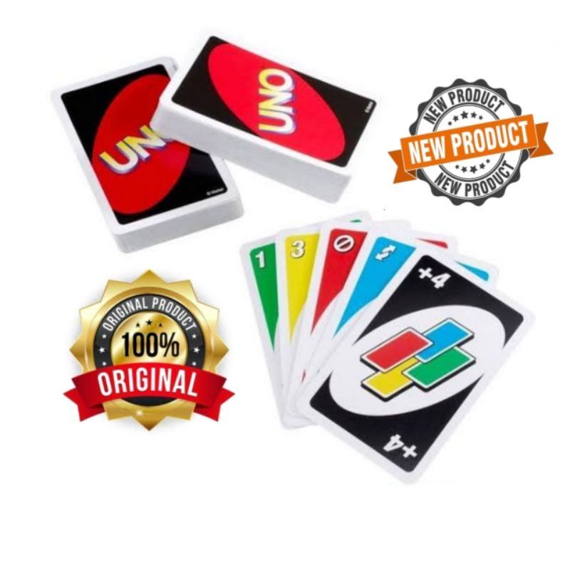 Mainan Edukasi Anak Kartu UNO Isi 2 | UNO Card 2 X 54 Card