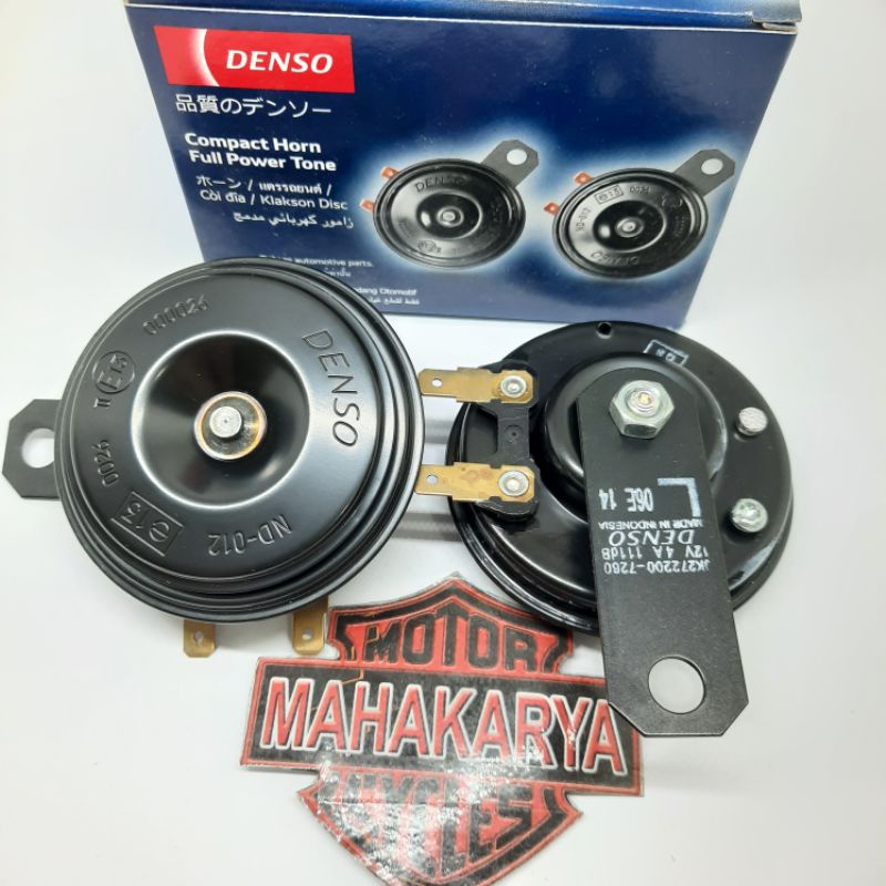 KLAKSON DENSO DISC STANDAR MOTOR MOBIL 12V UNIVERSAL