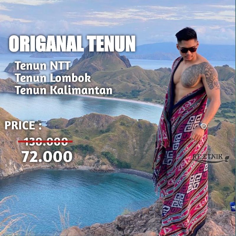 Kain Tenun Lombok Dayak NTT Rote Sumbawa Kalimantan