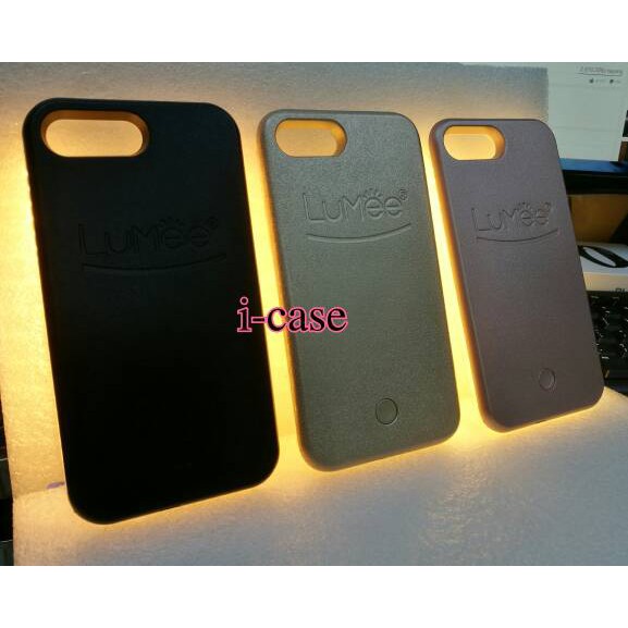 Lumee Case Iphone 7 plus Selfie Led Power Bank Case Original