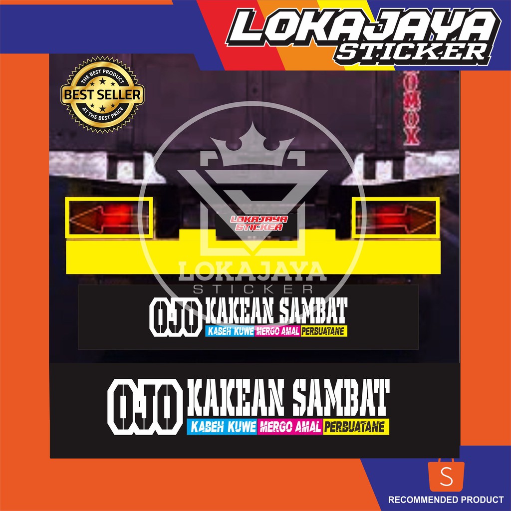 SCOTLET STICKER CUTTING KARPET PENAHAN LUMPUR TREK TRUCK