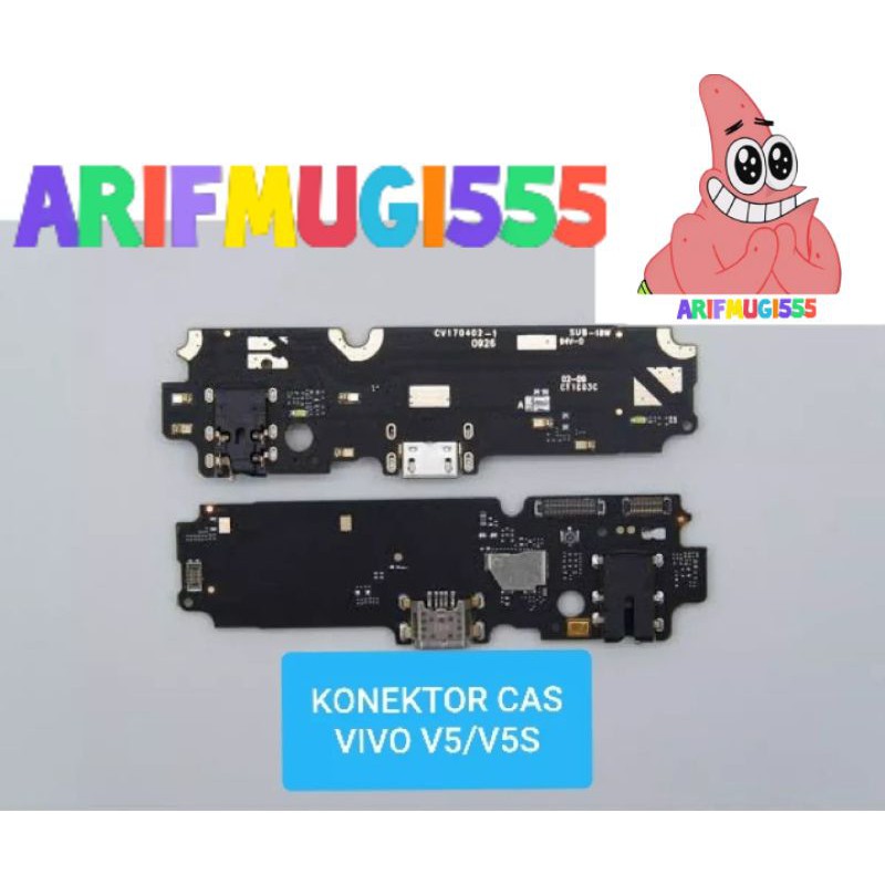 Modul ui+Mic Papan Konektor Connector Cas Vivo V5 V5S ORIGINAL