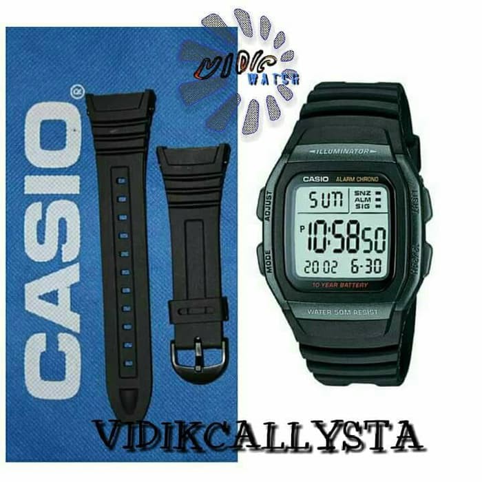 TALI JAM CASIO W-96H / W 96 H ORI OEM