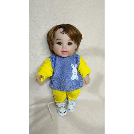 baju boneka reborn, lukthep size 12 inch