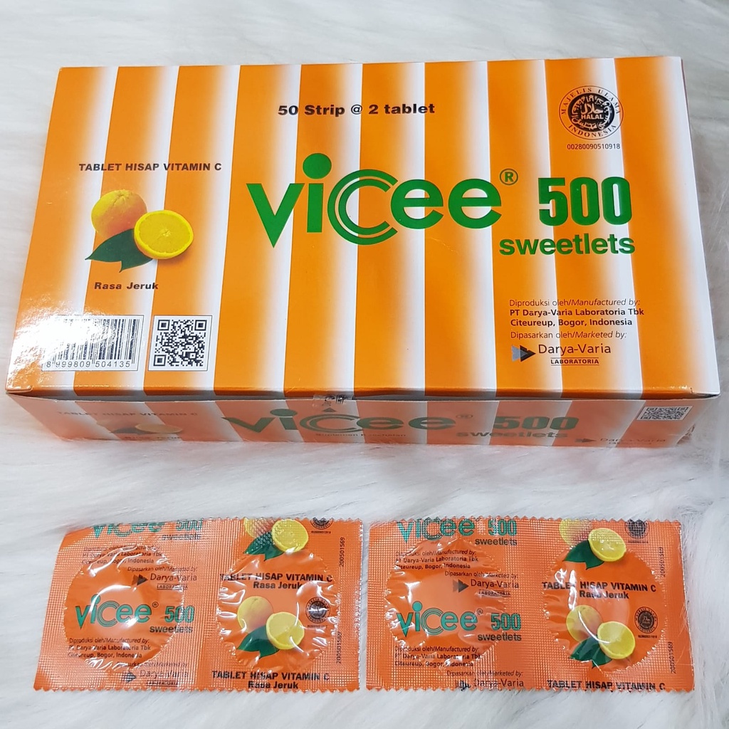 VICEE 500MG SWEETLETS 1 STRIP @2 TABLET