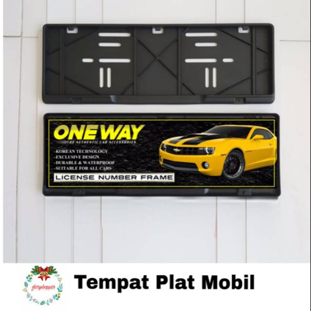 Tempat Plat Nomor Mobil Frame Plat Nomor Mobil Bingkai Plat Nomor