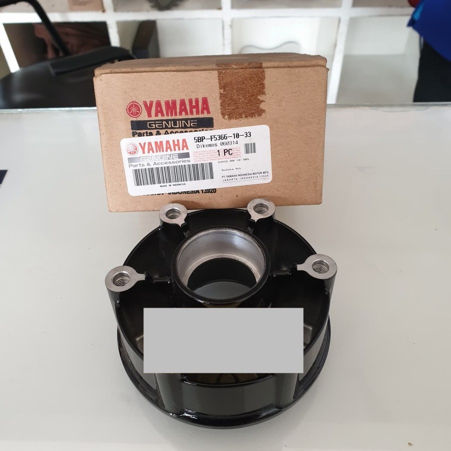 DUDUKAN NAP GEAR SCORPIO HITAM YAMAHA