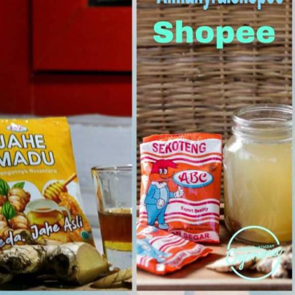 

STAR BRANDS Jahe Madu ABC dan Sekoteng ABC (isi 10 sachet) Minuman Bubuk Rasa Export Quality 200 ml