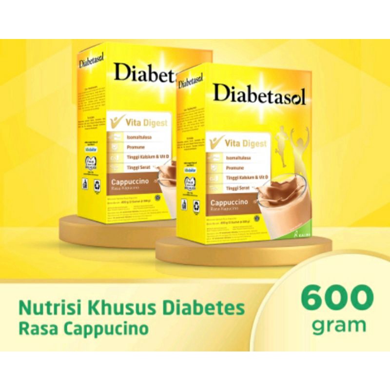 

DIABETASOL MILK 600GR RASA CAPPUCINO