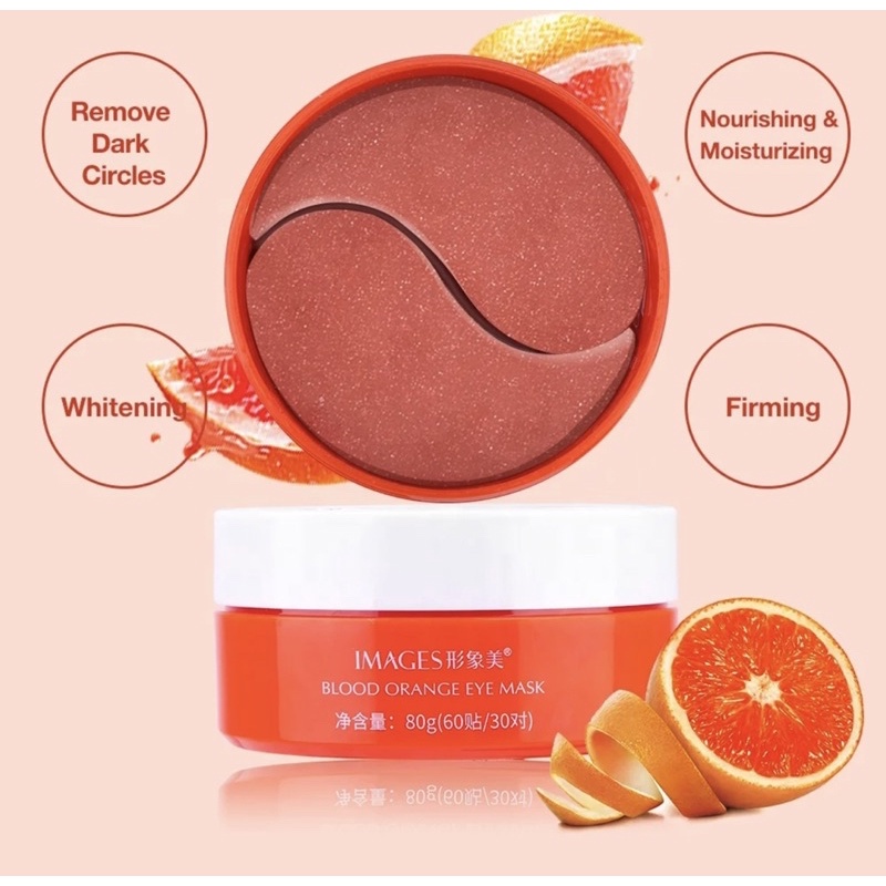 IMAGES BLOOD ORANGE EYE MASK 60 pcs