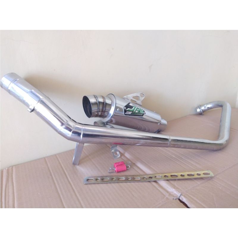Knalpot Racing JRM Vixion Version Vixion New/Old Lighting R15