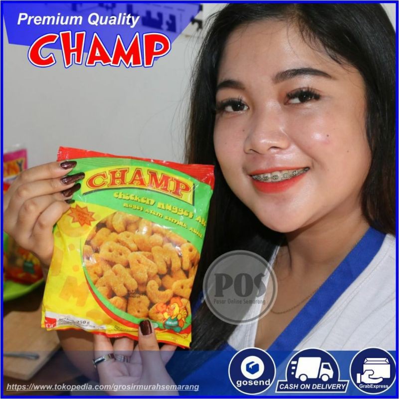 

Nugget Champ Huruf 250Gr /Frozen Food Semarang / Makanan Praktis
