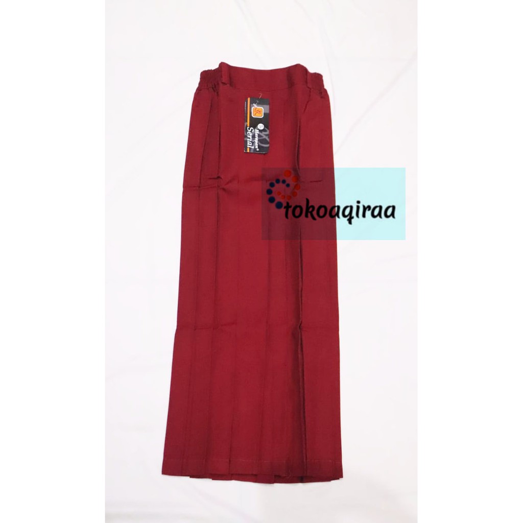 HARAPAN SERIAL ROK SEKOLAH REMPEL PANJANG ANAK SD MTS MERAH HIJAU MERAH MAROON PUTIH HITAM