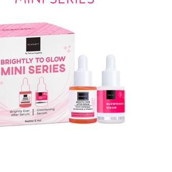 ❃ Scarlett Whitening Serum Mini to Glow | Glowtening Acne Brightly Day Night Cream Face Wash ❊