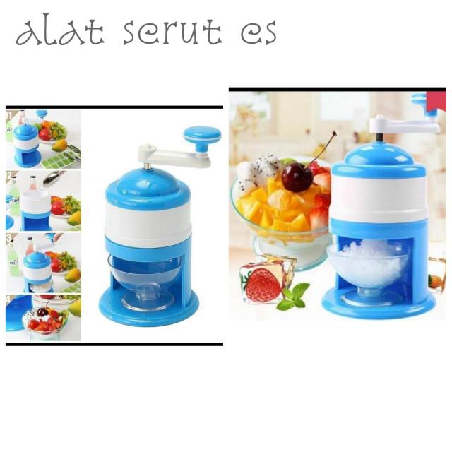 ALAT SERUT ES // ALAT ES SERUT