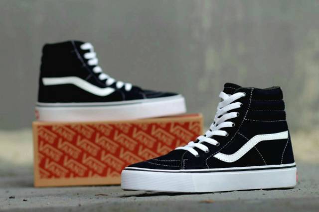 SEPATU VANS SK8 AUTHENTIC OLD SCHOLL COWOK CASUAL SNEAKERS SANTAI