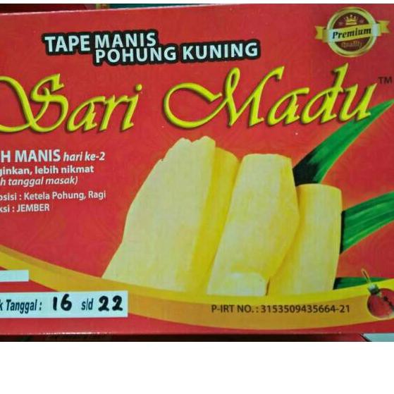 

Diskon!! (rjp-764) Tape Sari Madu 600g khas Jember TERMURAH