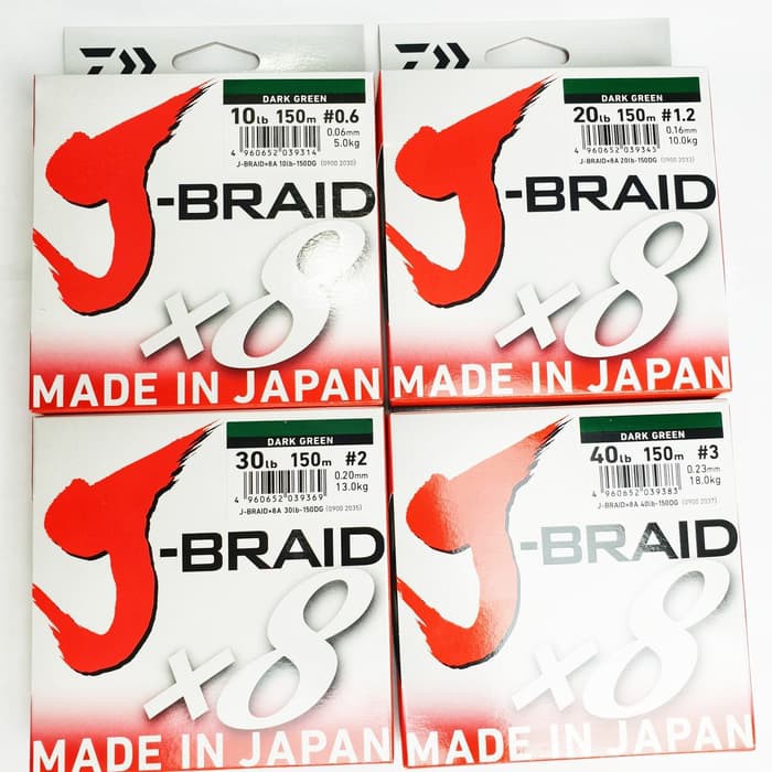 MURAH  PE Daiwa J Braid X8
