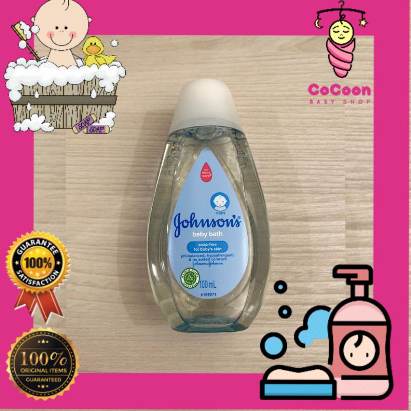 Johsons Baby Bath 100ml / Sabun Mandi Bayi Anak / Baby Soap Johnson