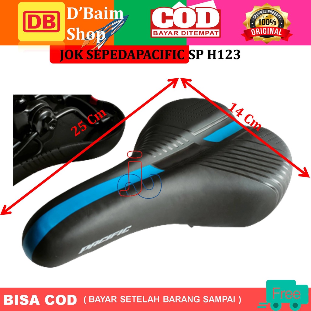 Jok Sepeda MTB atau Gunung Pacific SP H-123