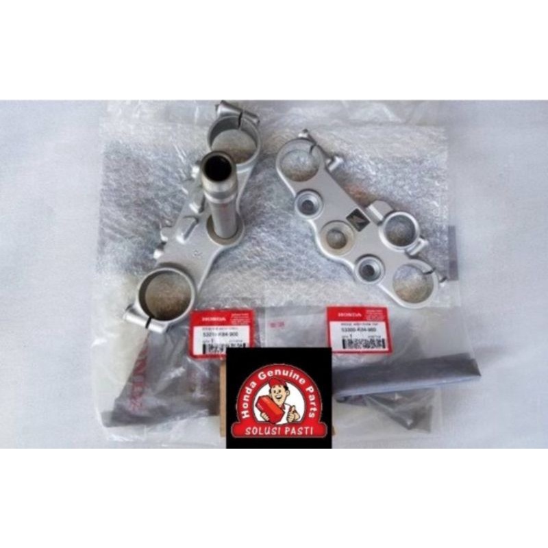 stem sub segitiga stang CRF 150 atas bawah 1set asli honda