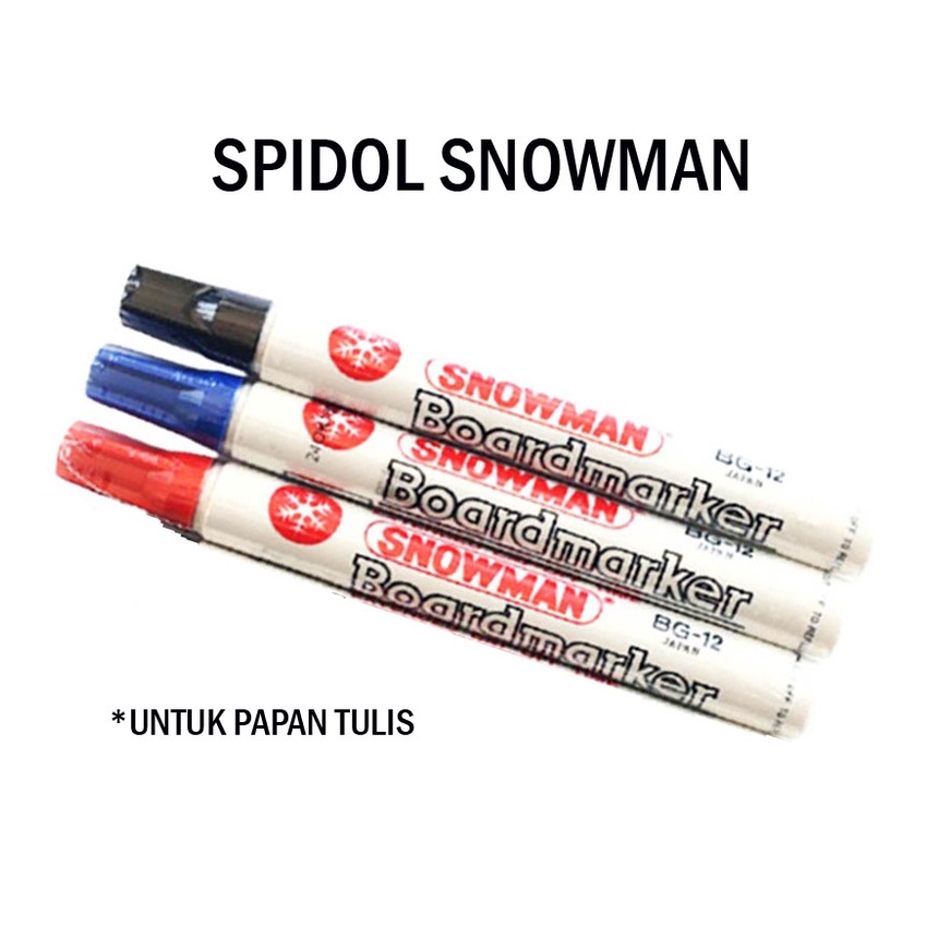 SPIDOL SNOWMAN BESAR