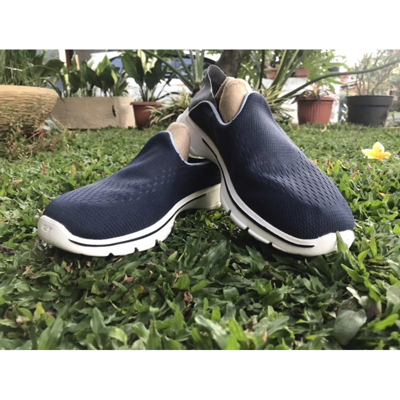 Skecher Go Walk 3 Navy Blue White Size 38/25cm