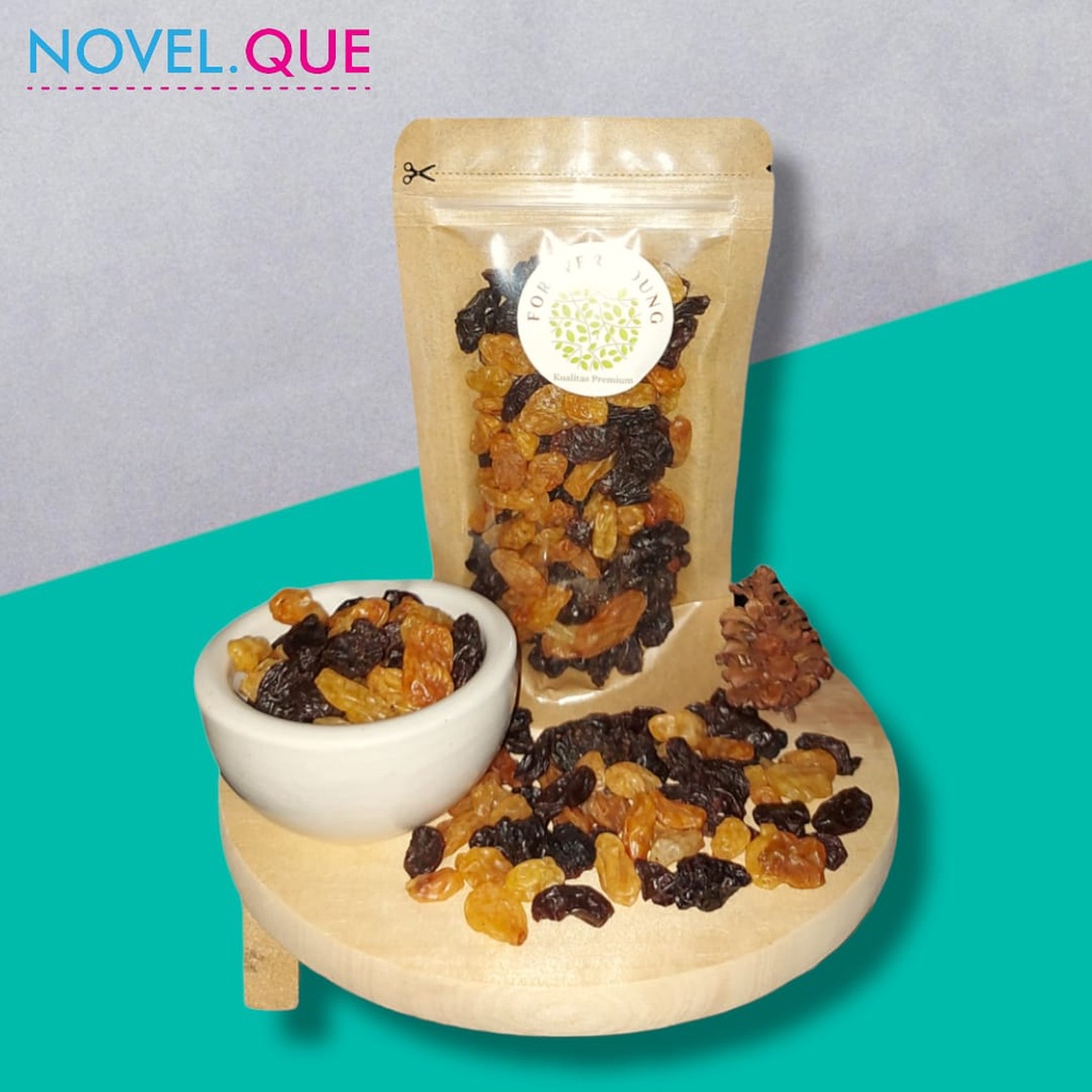 

Dried Fruit Mixed Raisin 2in1 / Golden Raisin Black Raisin Organik Premium Quality