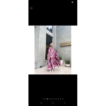 intalicious merien kaftan magenta