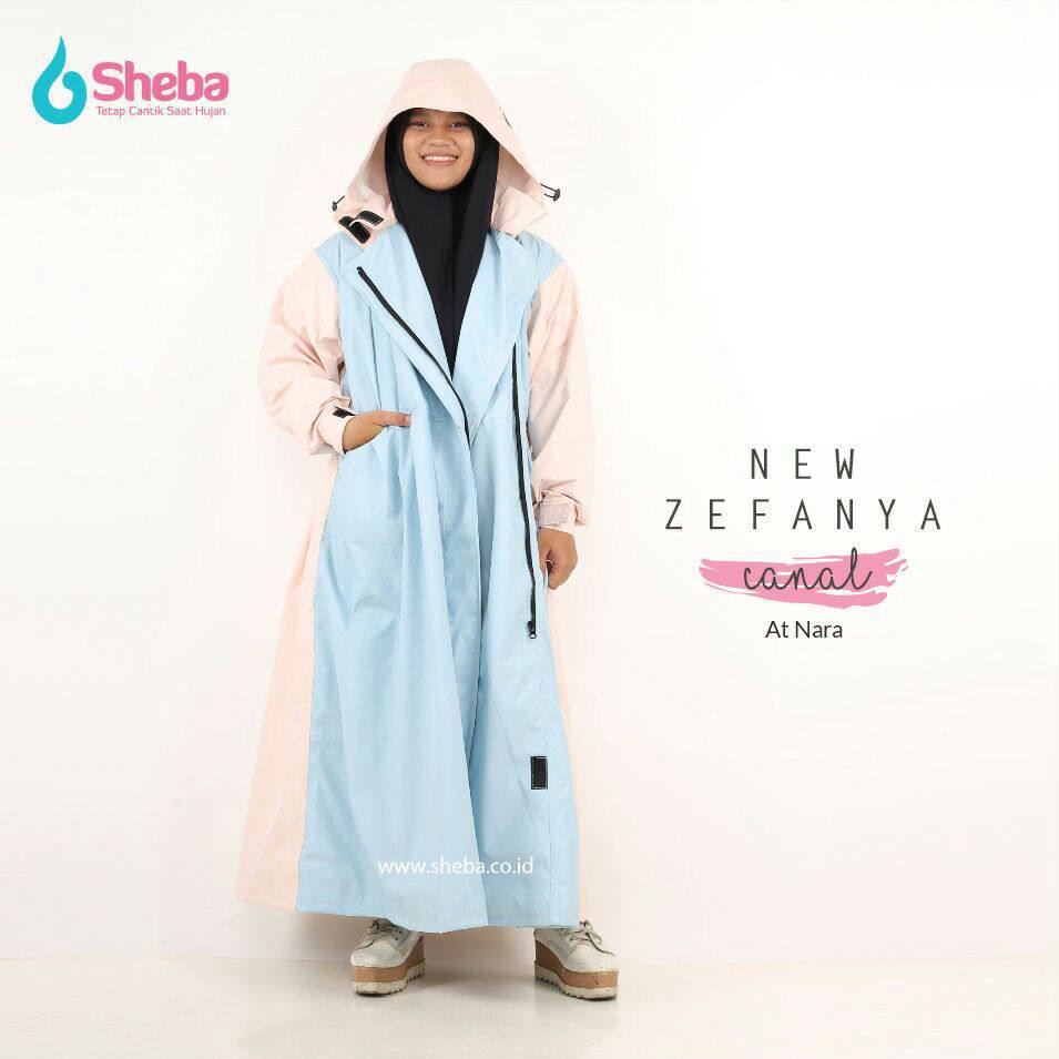 [SHEBA] Jas Hujan Muslimah Zefanya