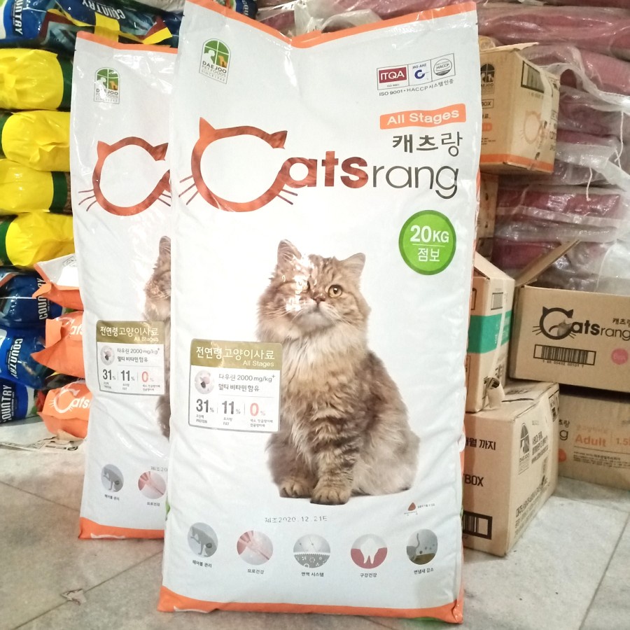 Catsrang All Life Stages 20kg 20 kg Makanan Kucing Age Semua Usia Umur