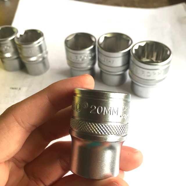 Mata Sok 20mm 1/2&quot; Tekiro Kunci Sok Anak Sok Tekiro