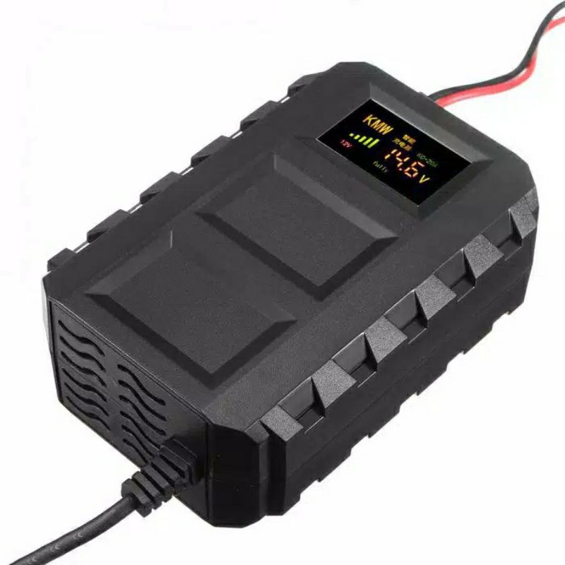 CHARGER AKI MOTOR MOBIL 12V20A / LEAD ACID DRY COLLOID SMART BATTERY CHARGER 12V 20A / CHARGER ACCU CAS AKI CAS ACCU MOTOR MOBIL