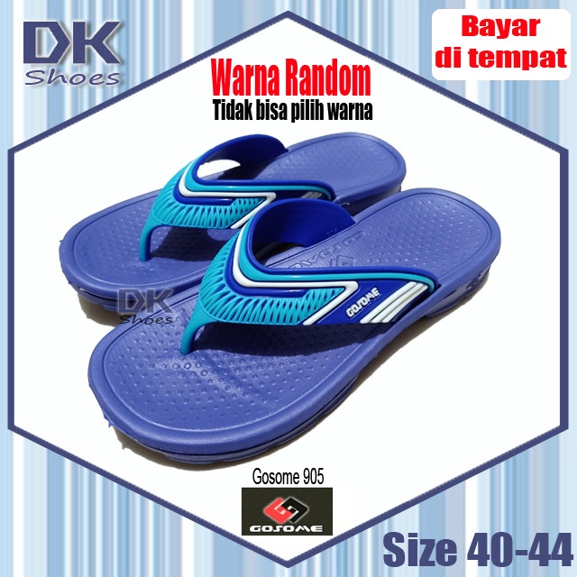 Gosome 905 40-44 Jumbo Sandal Jepit Karet Pria Sehari-hari / Sandal Jepit Laki / Sandal Santai Laki