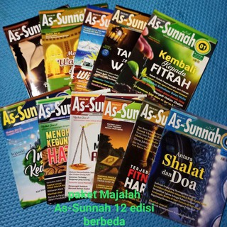 Paket Majalah As-Sunnah 12 edisi tahun ke XX