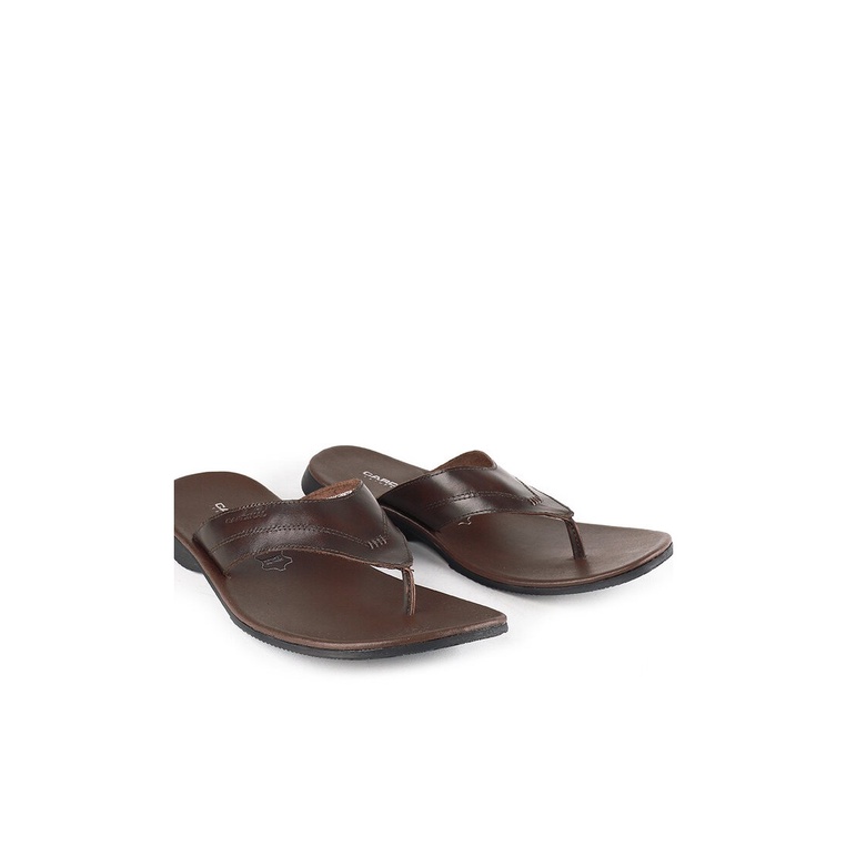 SANDAL JEPIT KULIT PRIA CARDINAL ORIGINAL CASUAL TERBARU COKLAT CA01