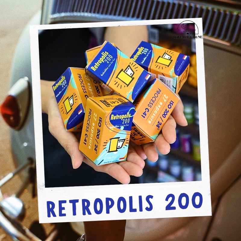 Retropolis 200 - Roll Film 35mm, ISO 200, 27exp