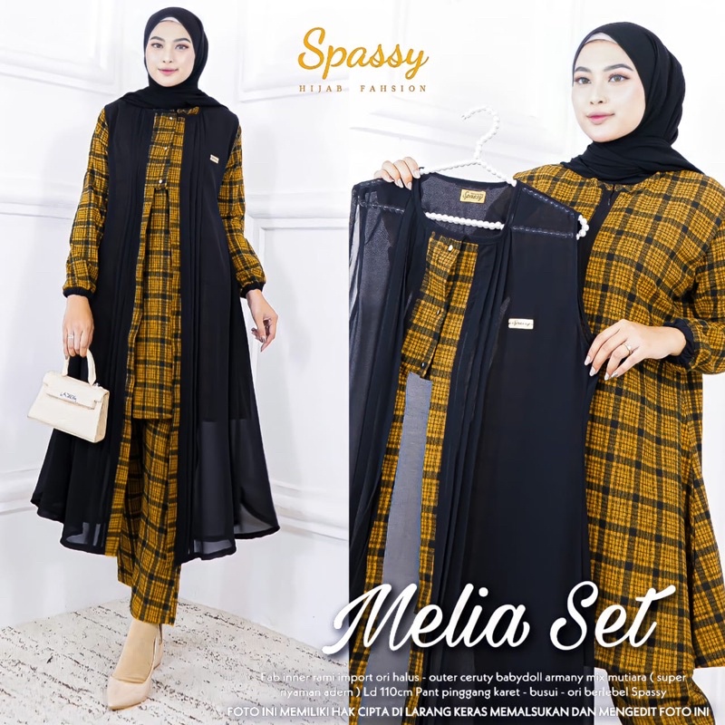 [Ready Stok]TABITA SET + MELIA SE + TURKI SET ori by SPASSY