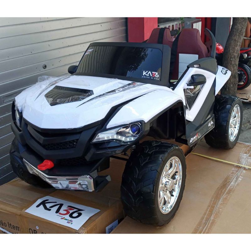 MOBIL AKI ANAK MORKIDZ JEEP 6678 AKI 12VOLT~MAINAN MOBIL AKI ANAK