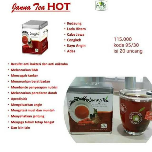 

Janna Tea Hot