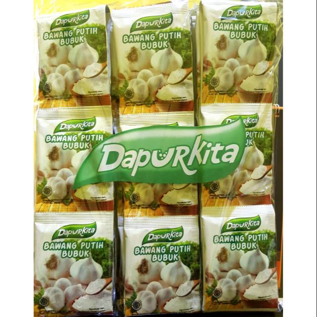 BAWANG PUTIH bubuk DAPUR KITA garlic powder sachet