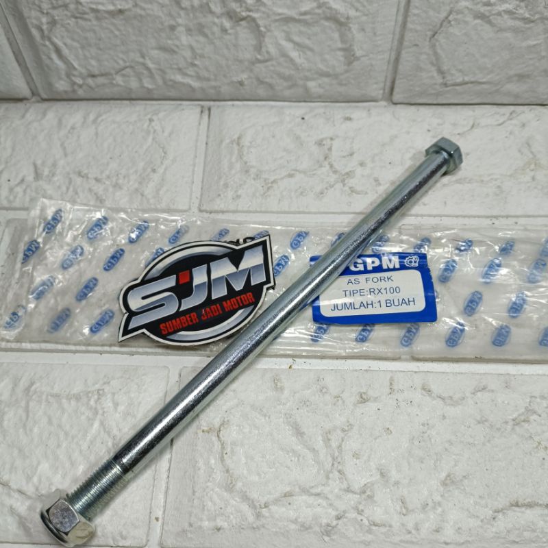 As tengah porok fork swing arm yamaha rx100 rx 100