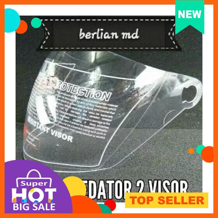 Kaca Helm Nhk Godzila/Helm Nhk Predator 2 Visor