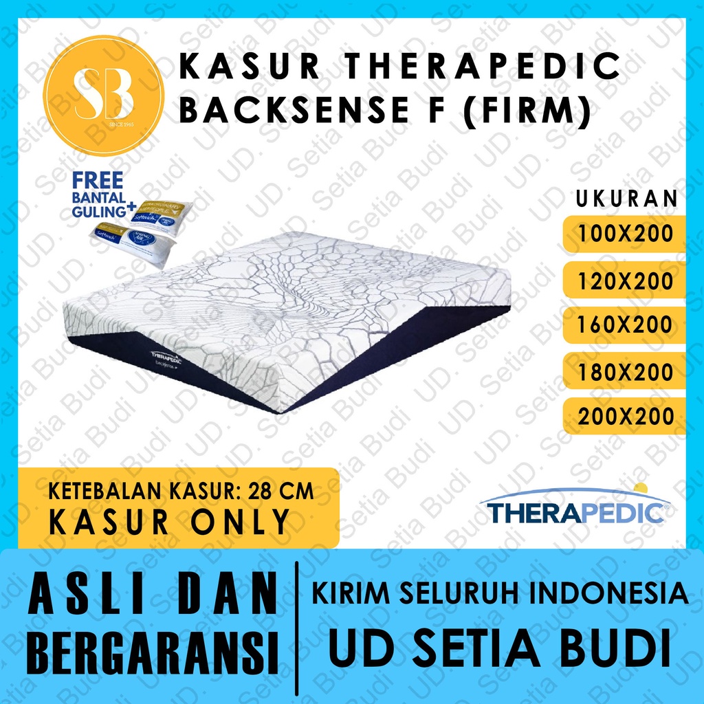 Kasur Therapedic Backsense F Firm