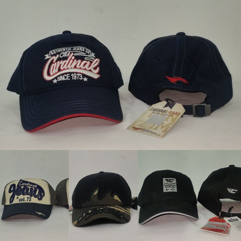 CARDINAL TOPI CASUAL 100% ORIGINAL / CARDINAL JEANS TOPI