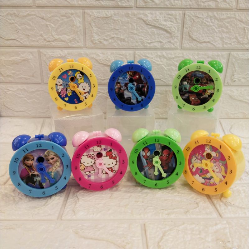 

Serutan / Serutan pensil Karakter Bentuk Jam Beker