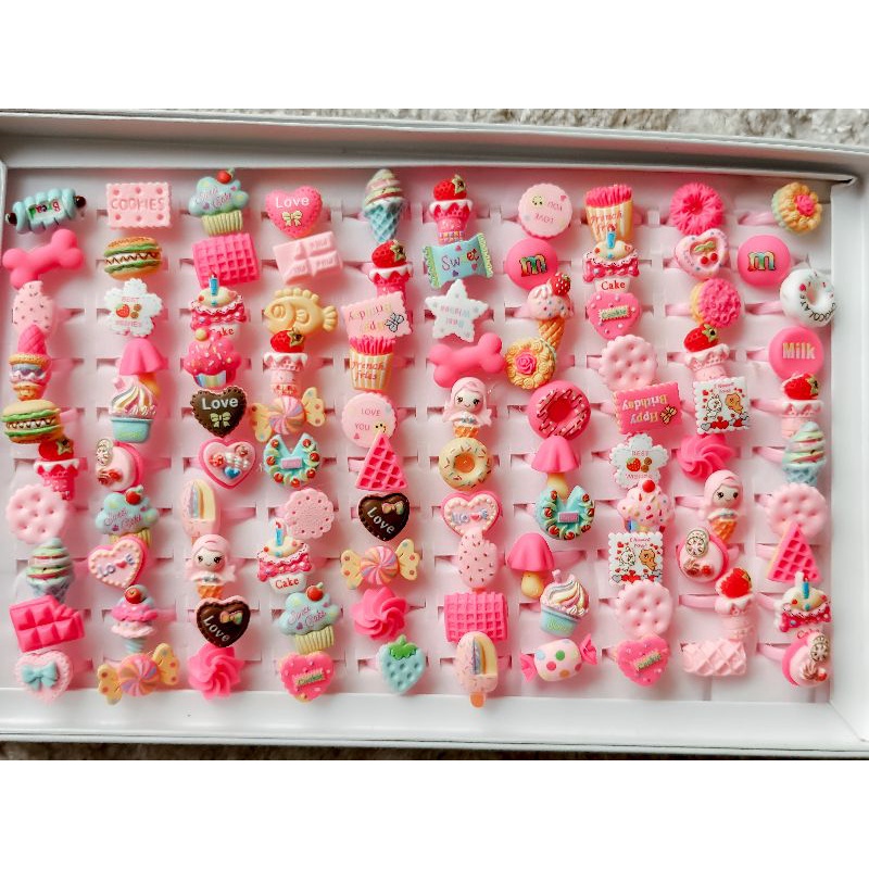 [ULTRATOYS] CINCIN ANAK PLASTIK LUCU CINCIN ANAK PEREMPUAN